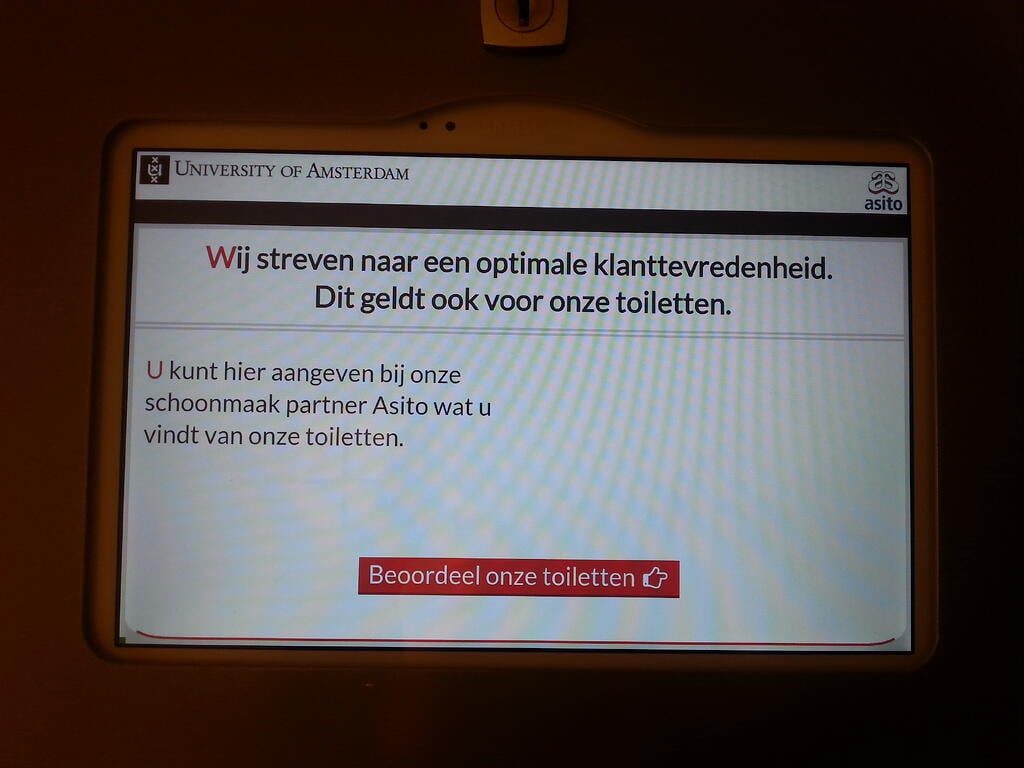 Engagement bij toiletten