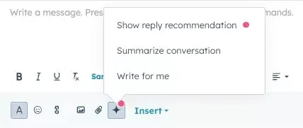 Antwoordaanbevelingen