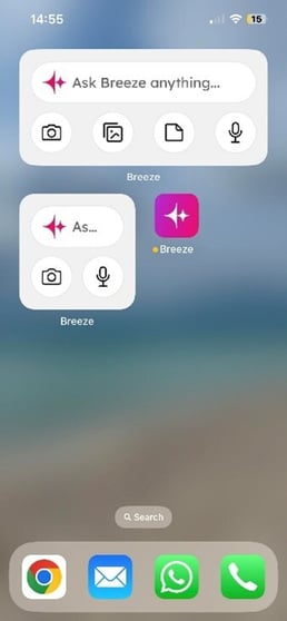 breeze assistent mobiel