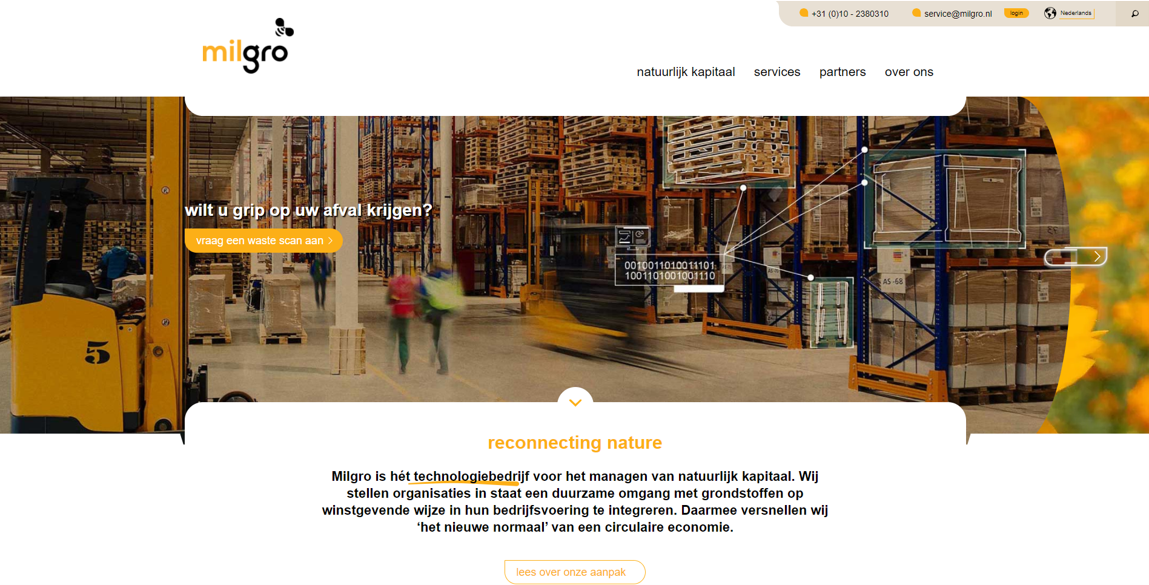 Milgro Website