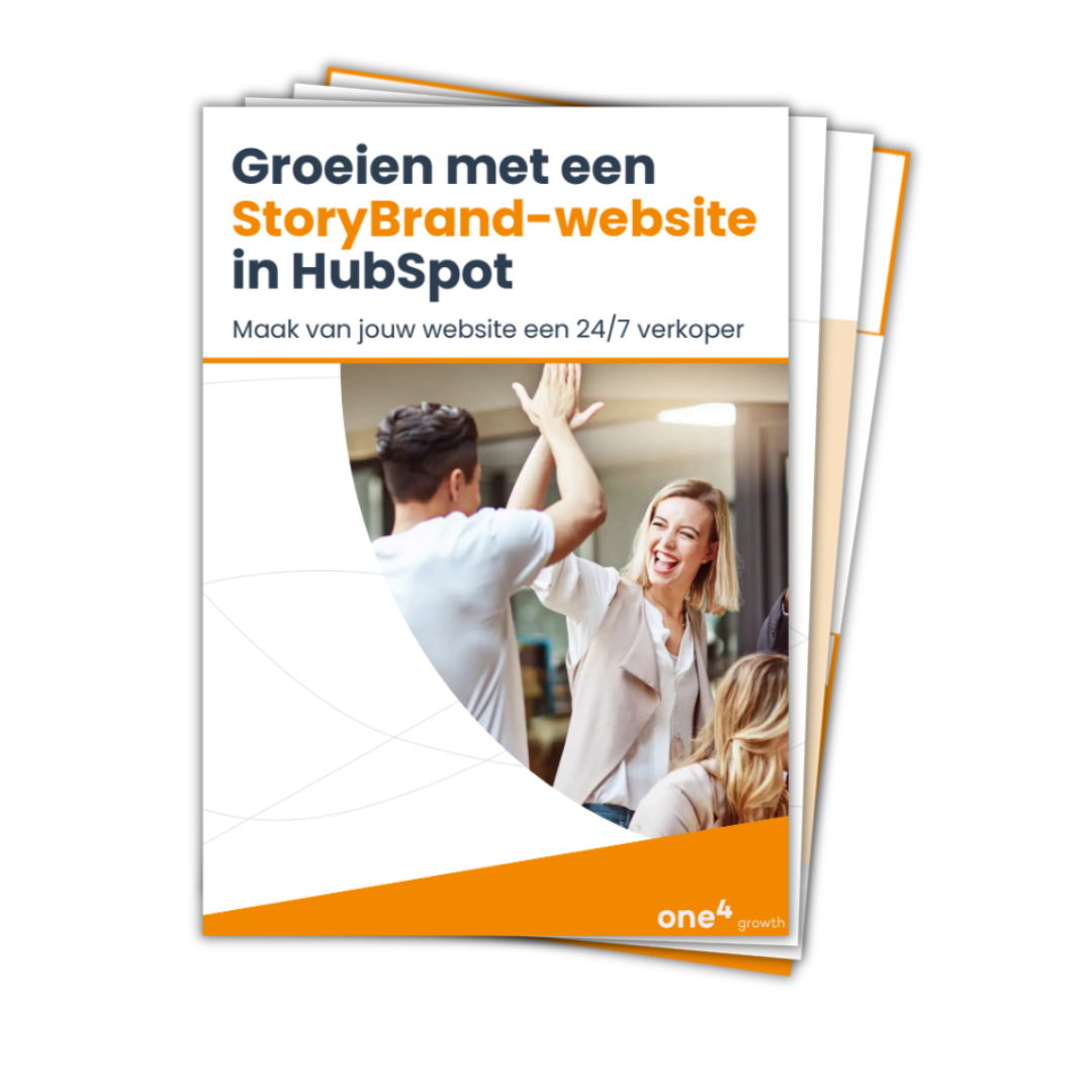 E-book StoryBrand website in HubSpot